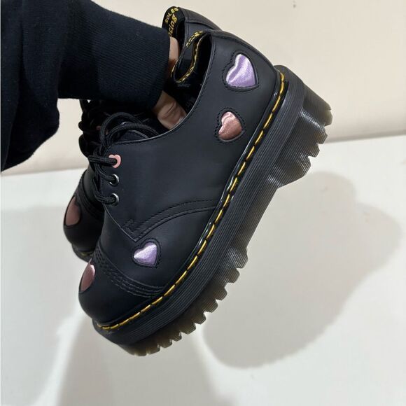 Doc martens 1461 Quad Heart Platform - Picture 6 of 12